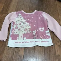KNIT PLANNER クリスマスツリー トレーナー 110cm