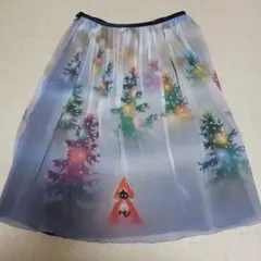 最終価格レア☆藤城清治×cucciaコラボスカートのサムネイル