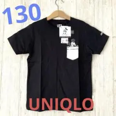 新品★UNIQLOユニクロ　ディズニーミッキーTシャツ　130