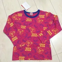 アナップ ANAP 新品未使用 ピンク タグ付き 送料込ロンT ANAPKIDS