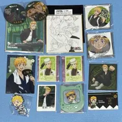 花垣武道 東リべ ラッキー缶バッジ ナンジャ 猫の日 ラバーマスコット