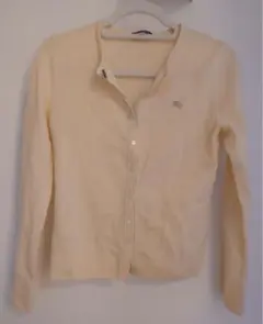 BURBERRY ニットカーディガン アイボリー