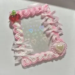 ホイップデコ トレカケース カードケース b8 ピンク チェキ