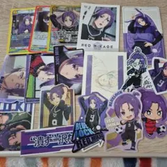 ブルーロック 御影玲王 カードステッカーセット