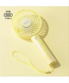 ♡ Francefrance イエロー ハンディファン ♡