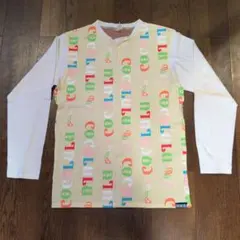 COCOLULU カラフル七分袖Tシャツ【未使用品】※訳あり