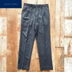90s RALPH LAUREN 2タック スラックス パンツ 32インチ位