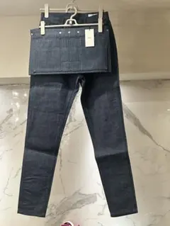 HYKE デニムパンツ エプロンベルト　セット　サイズ1 ハイク
