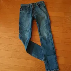 GU スキニーデニム ブルー 28インチ