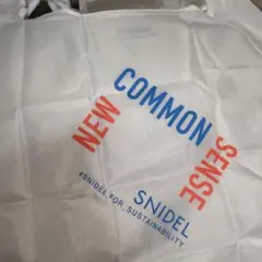 スナイデルsnidelサステナブルエコバッグbagノベルティのサムネイル