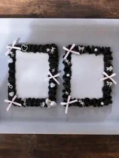 ホイップデコ 硬質ケース トレカケース B8 黒 ブラック セット