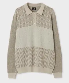 PS Paul Smith RED EAR 23ss ジャカード ニットポロ