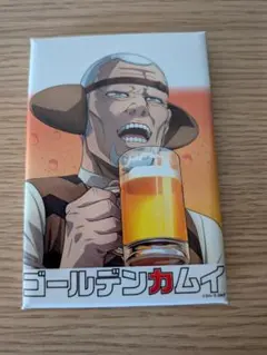 ゴールデンカムイ 札幌ビール工場編 シークレットしかく缶バッジ 海賊