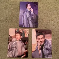 BTS ダルマジュン RM ナムジュン ミニフォト トレカ3枚セット！