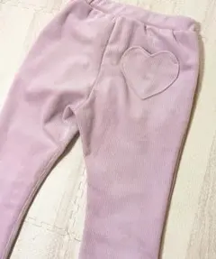 【即購入禁止】アプレレクール 140cmハートポケットコーデュロイパンツPK