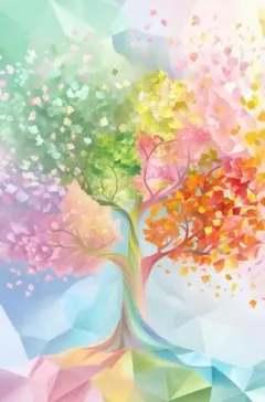 四季No.4　オリジナルデジタルアート