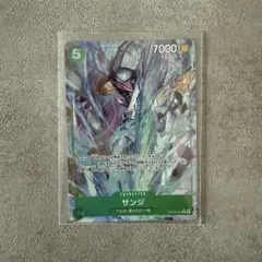 ワンピースカード 受け継がれる意志　サンジ　film　r パラレル　緑