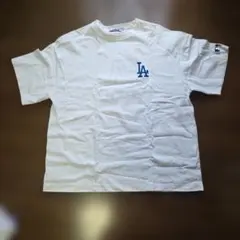FREAK'S STORE LAロゴ刺繍 半袖Tシャツ ホワイトのサムネイル