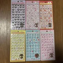 【正規品】サンリオ⭐︎ボンボンドロップシール ミニ ⭐︎6個セット