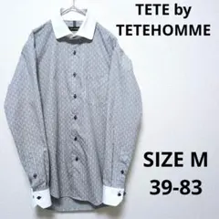 TETE by TETEHOMME ドレスシャツ 長袖 総柄 ワイシャツのサムネイル