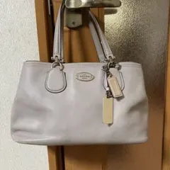 思い切りお値下げしましたCOACH ハンドバッグ F19833 ライトベージュ