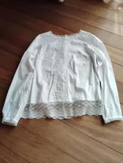 Spick and Span　レースブラウス　コットン100%のサムネイル