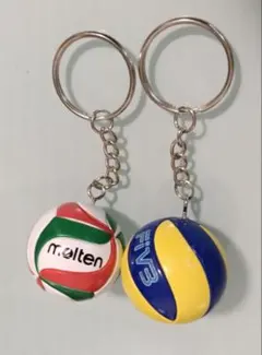 バレーボールキーホルダー　2個セット