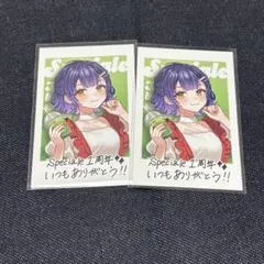 にじさんじ 七瀬すずな1st Anniversaryチェキ風カード - メルカリ