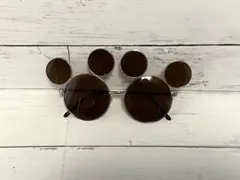 ディズニー ミッキー型レンズサングラス
