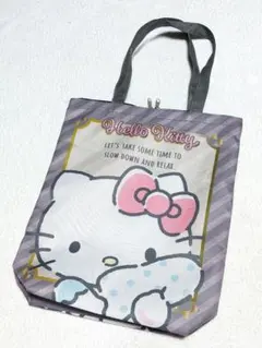 新品未使用　ハローキティ　大きめトートバッグ　エコバッグ