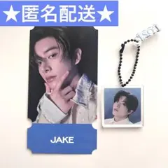 ENHYPEN カフェ 2025 予約特典カード ジェイク ステッカーキーリング