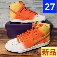 【箱付き新品】ナイキSB ダンク ハイ ハロウィン　オレンジ 27 NIKE