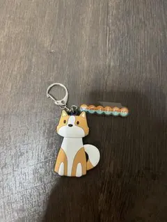 ゆるキャン△ 志摩リン　ラバー　アクリル　キーホルダー　柴犬