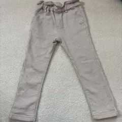 アプレレクール　千鳥柄　裏起毛　ボトムス　長ズボン　120