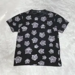 KENZO PARIS★【希少】ブラック　総柄　ミニタイガー　半袖　Tシャツ♡