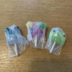 たまごっち　ガチャガチャ　カラフルキャンディチャーム　3個セット