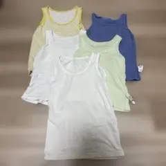 【5枚セット】AIRism 2枚　普通の3枚　タンクトップ　肌着　UNIQLO