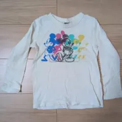 エフオーキッズ 100 ロンT ミッキー