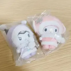 【最安値】サンリオ　ちびっとも　雪の精　マイメロディー＆クロミ
