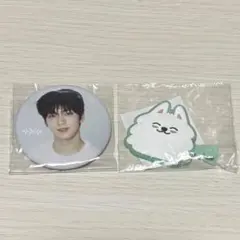 TXT ACT:TOMORROW ヨンモンヘアクリップ スビン缶バッチ