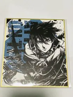 進撃の巨人　ミカサ　ミニ色紙　くじコレ
