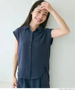 coca　新品未開封　ノースリーブシャツ ネイビー　M