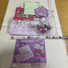 ガチャのマイメロディ&クロミアニバーサリーグッズの全5種コンプセットです。