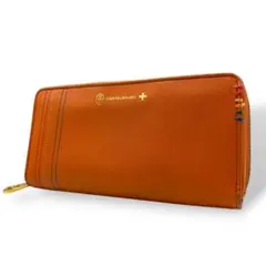 CASTELBAJAC カステルバジャック 長財布 ラウンドファスナー オレンジ