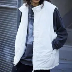 FREAKS STORE プリマロフト ベスト　ホワイト