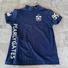 【中古】PEARLY GATES レディース モックネック ネイビー サイズ0