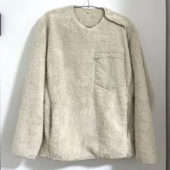 ユニクロ　メンズ　フリースプルオーバー