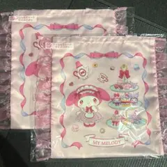一番くじ　マイメロ&クロミ　フリル付きトートバッグ2個セット