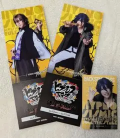 ヒプステ　カフェ　ダミーチケット　ステッカー　有栖川帝統　夢野幻太郎