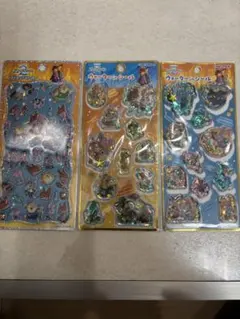 ズートピア2ウォーターinシール プチドロップシール3枚セット